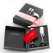 Alta Set 2x ALTA Champagne flute (90g silverplated)