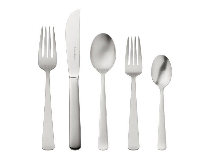 Atlantic 5-piece place setting (18/8 stainless steel)