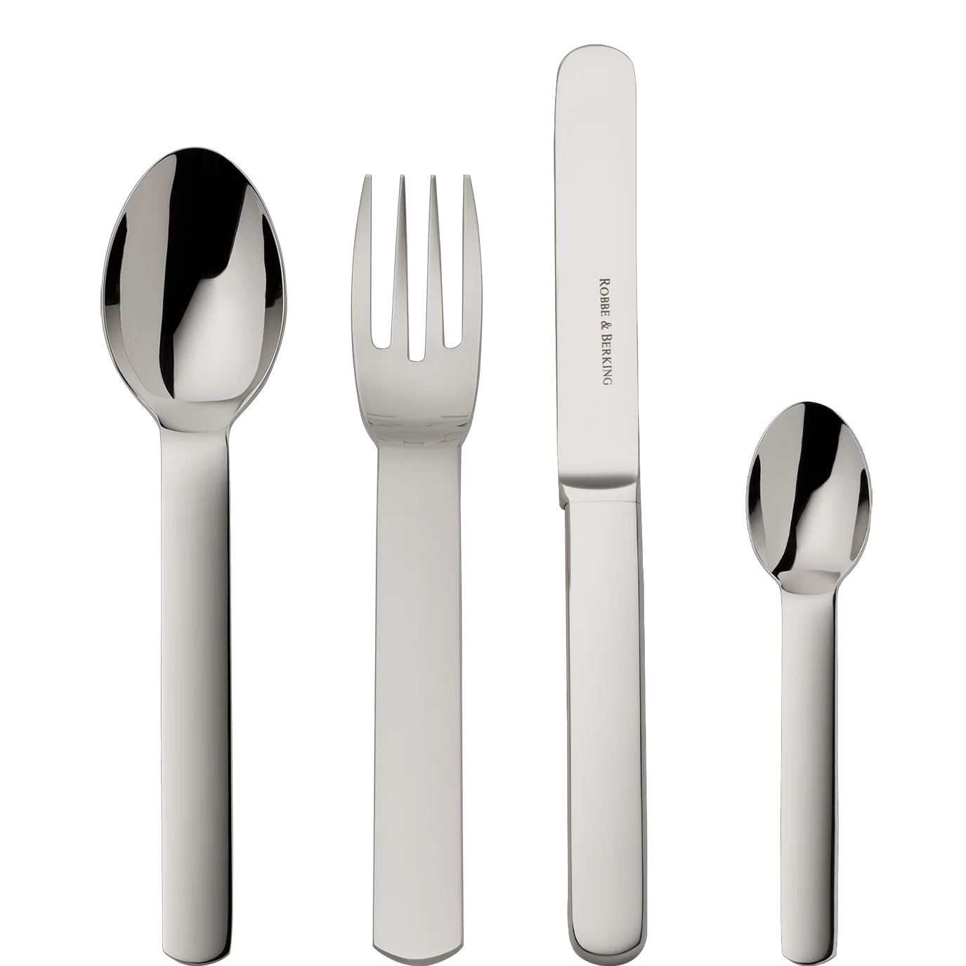 Topos 4-piece children set (18/8 stainless steel)