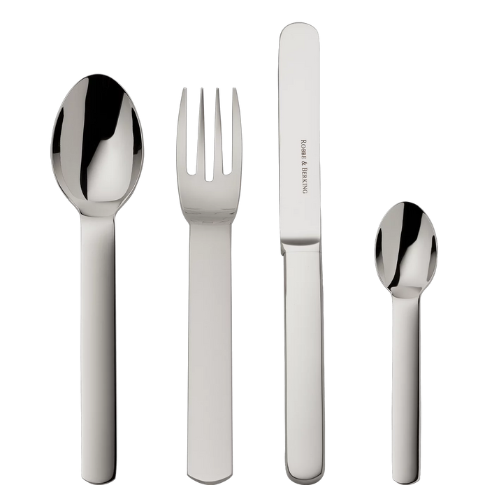 Topos 4-piece children set (18/8 stainless steel)