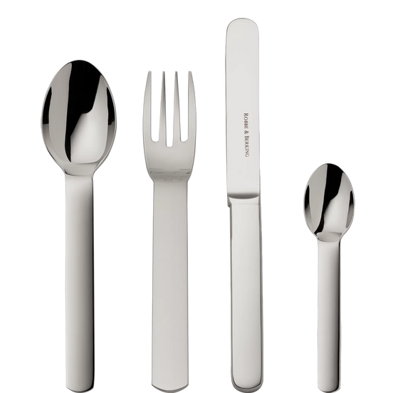 Topos 4-piece children set (18/8 stainless steel)