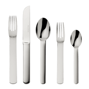 Topos 5-piece place setting (18/8 stainless steel)