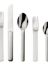 Topos 5-piece place setting (18/8 stainless steel)