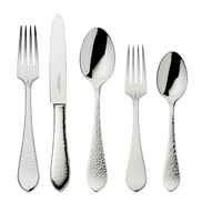 Martele 5-piece place setting (925 Sterling Silver)