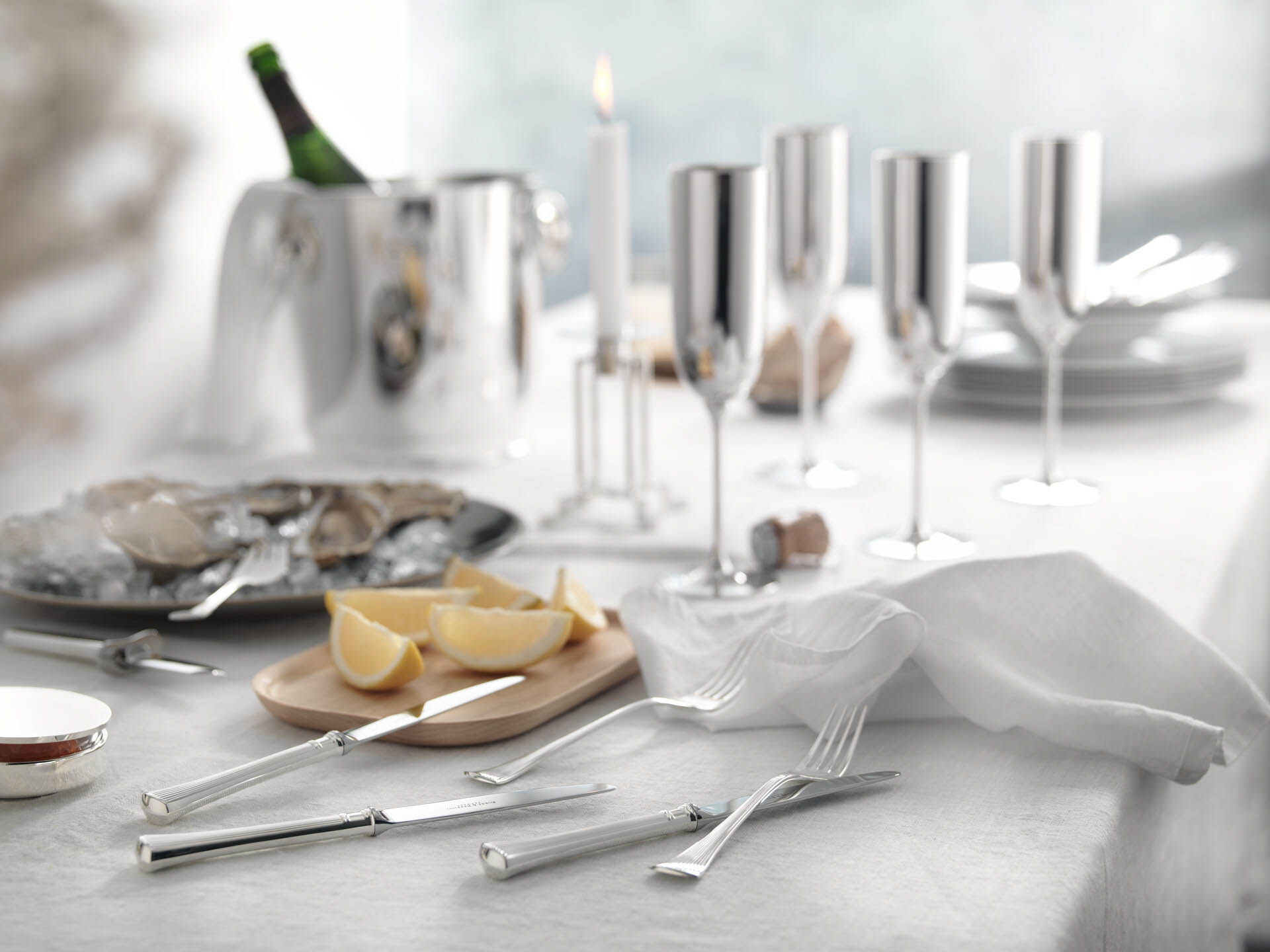 Avenue 5-piece place setting (925 Sterling Silver)