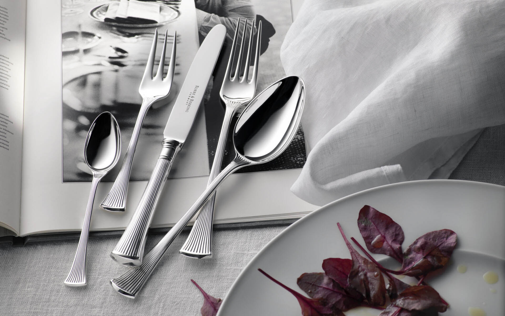 Avenue 5-piece place setting (925 Sterling Silver)