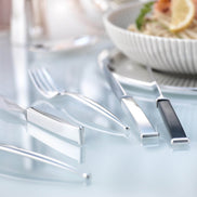 Gio 5-piece place setting (925 Sterling Silver)