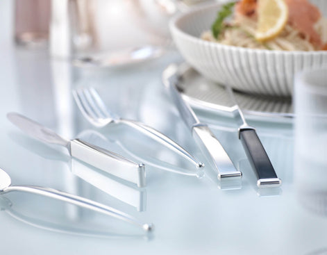 Gio 5-piece place setting (925 Sterling Silver)