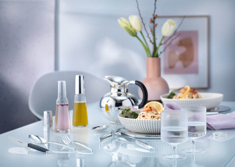 Gio 5-piece place setting (925 Sterling Silver)