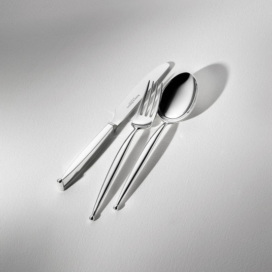 Gio 5-piece place setting (925 Sterling Silver)