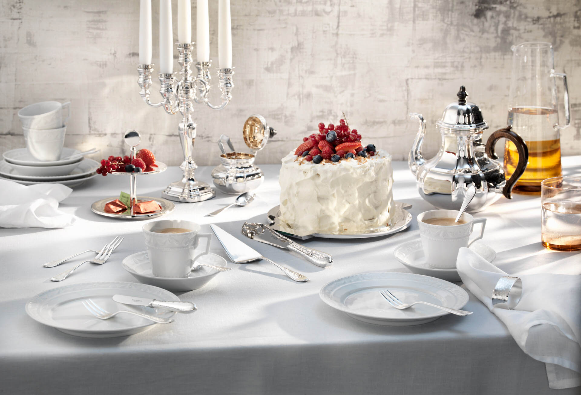Martele 5-piece place setting (925 Sterling Silver)