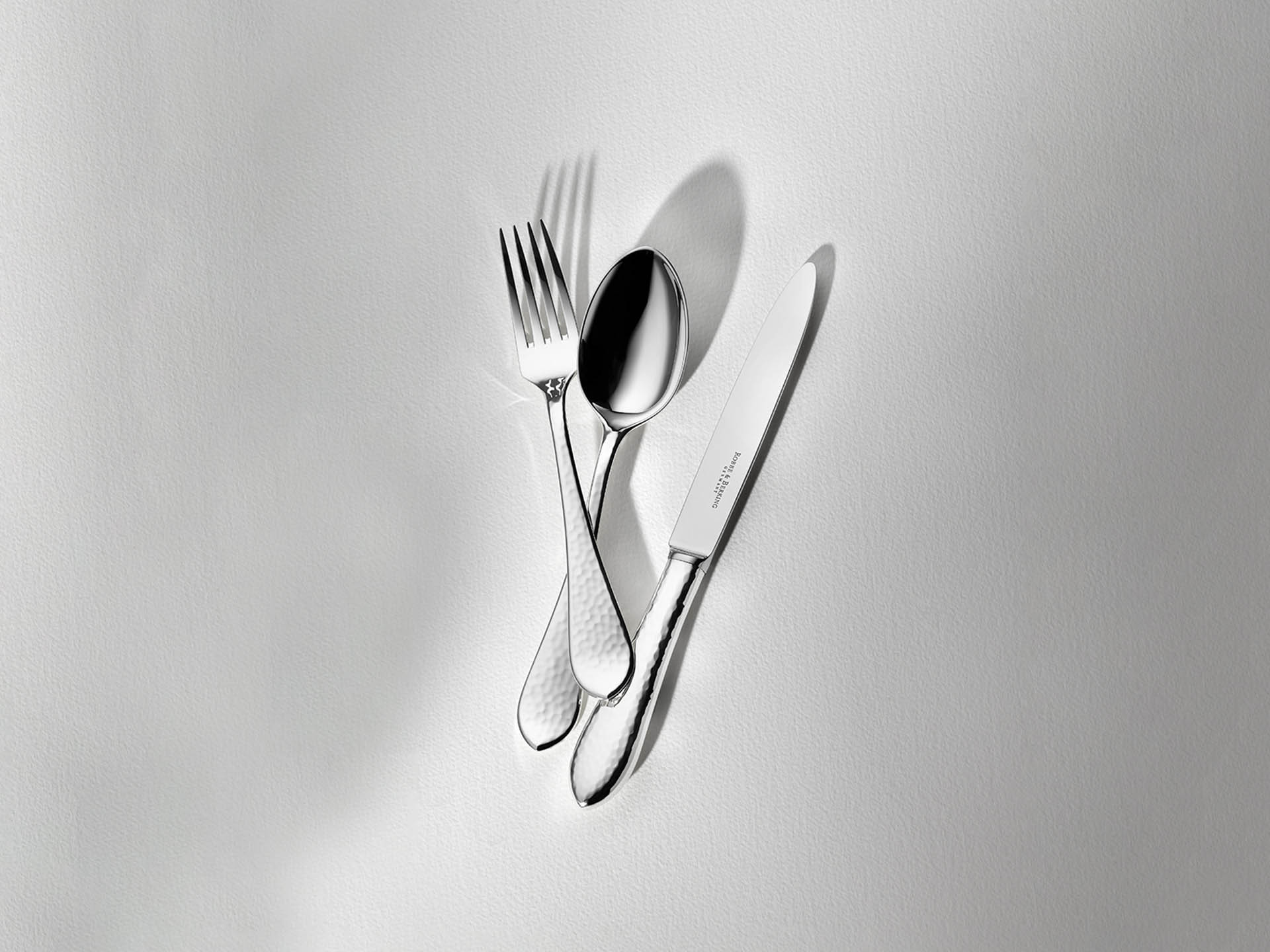 Martele 5-piece place setting (925 Sterling Silver)