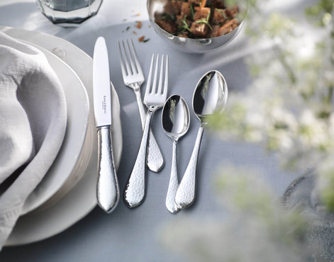 Martele 5-piece place setting (925 Sterling Silver)