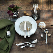 Rosenmuster 5-piece place setting (925 Sterling Silver)