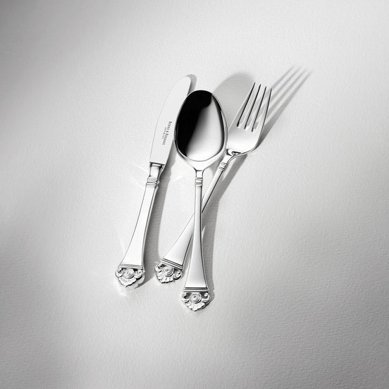 Rosenmuster 5-piece place setting (925 Sterling Silver)