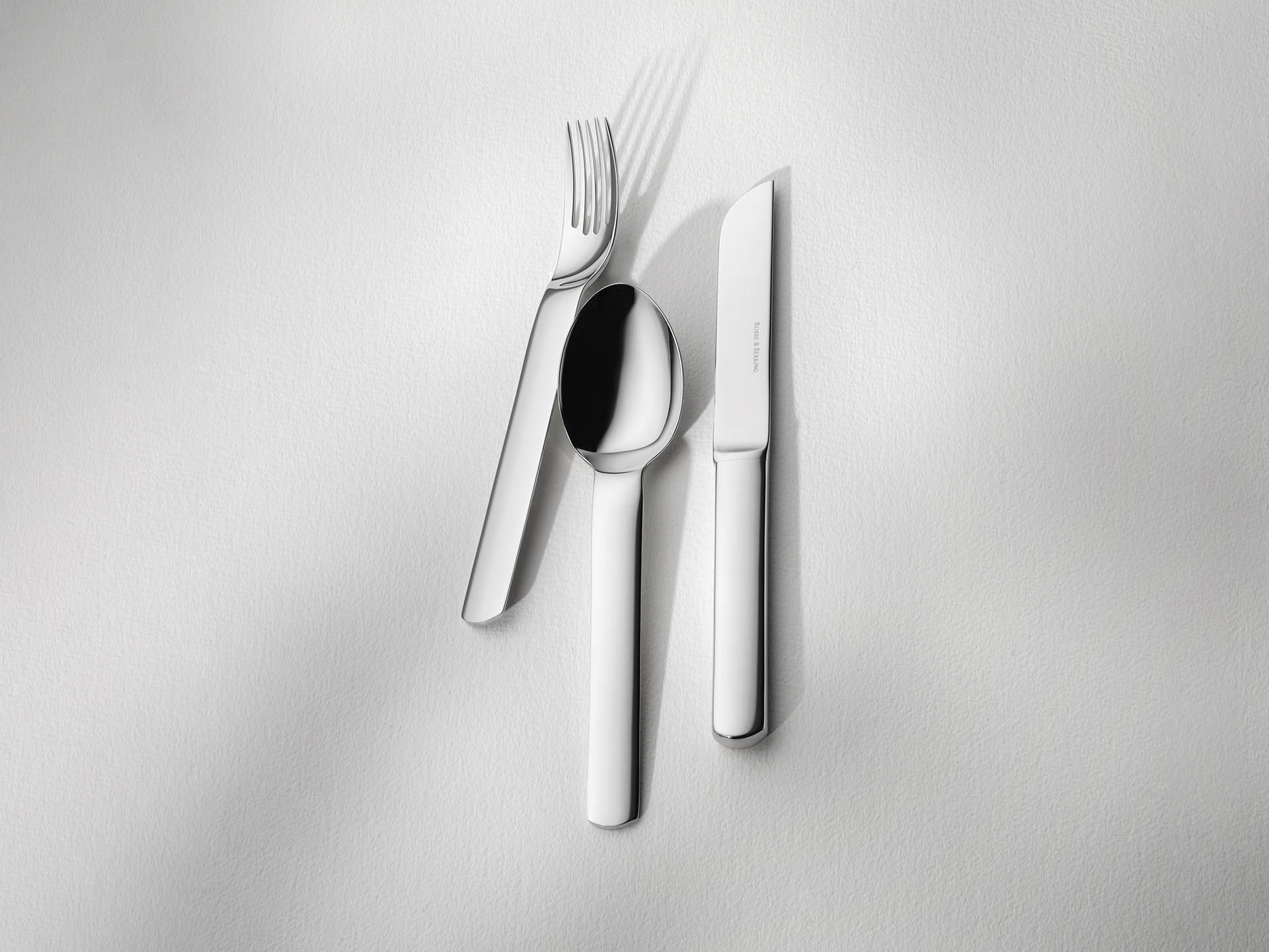 Topos 5-piece place setting (18/8 stainless steel)