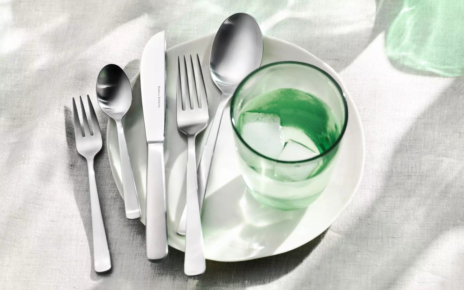 Atlantic 5-piece place setting (18/8 stainless steel)