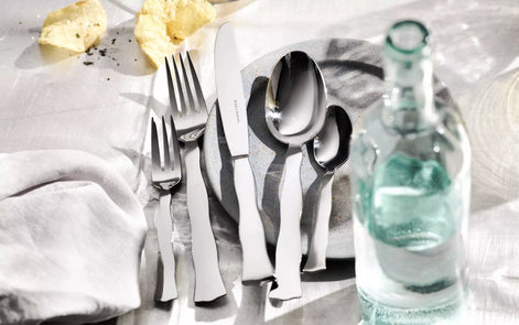 Lago 5-piece place setting (18/8 stainless steel)