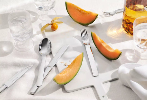 Topos 5-piece place setting (18/8 stainless steel)
